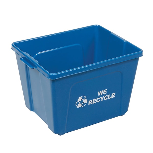 Rectangle Blue, Plastic